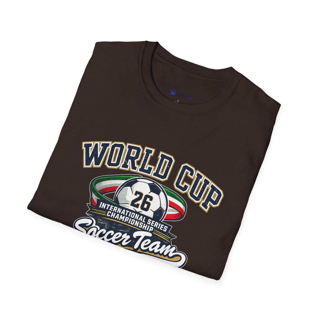 Soccer Team T‑Shirt – Vintage International Series Championship Design