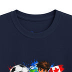 Kids Soccer  2026 Tee cartoon character