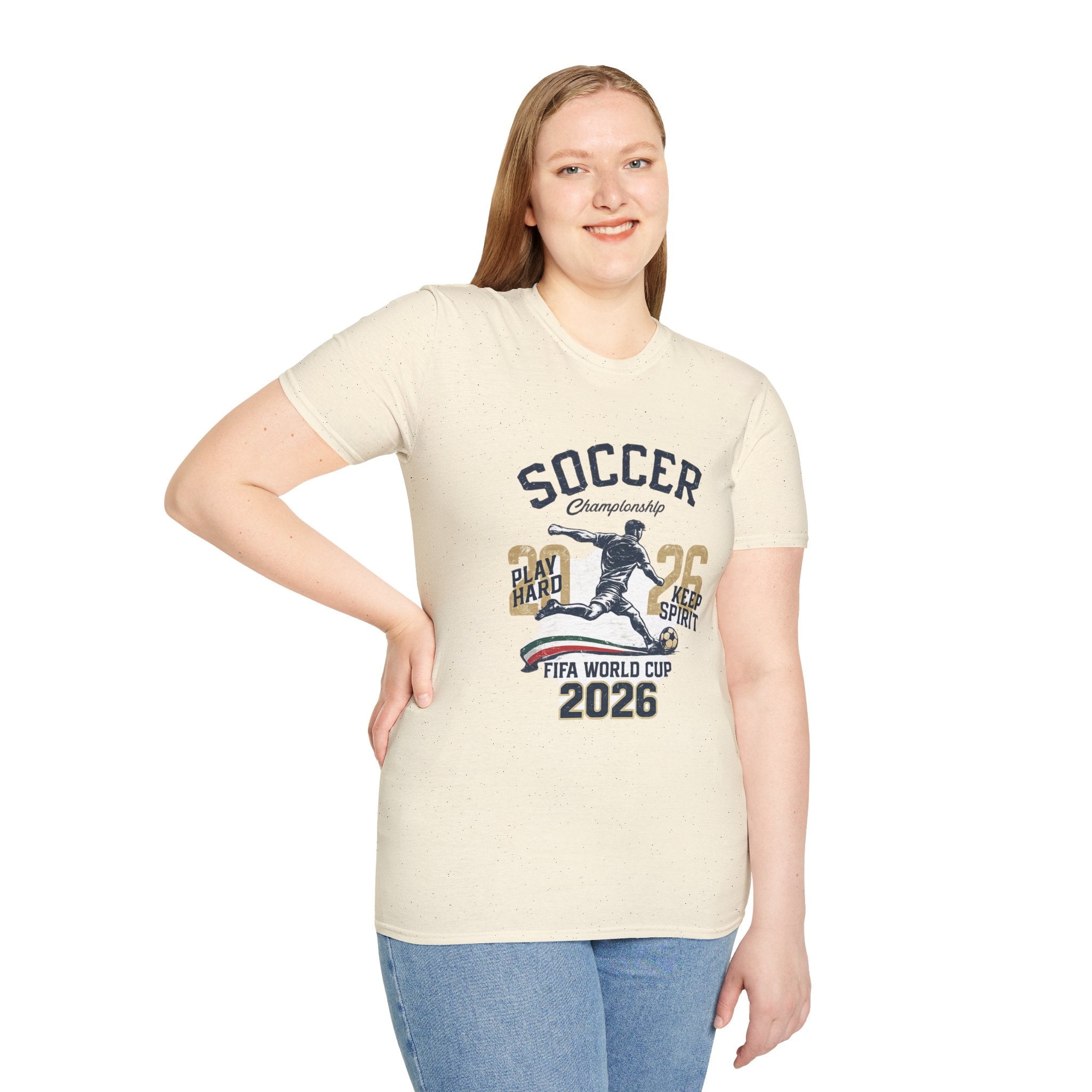 Soccer Championship 2026 T-Shirt —  Play Hard Soccer Tee