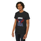 USA Eagle T-Shirt – America Patriotic Graphic Tee for 4th of July