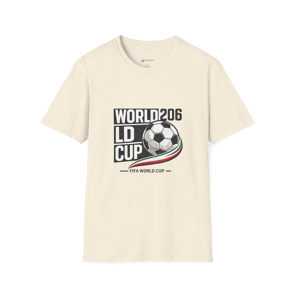 World 206 LD Cup Soccer T-Shirt — soccer Graphic Tee