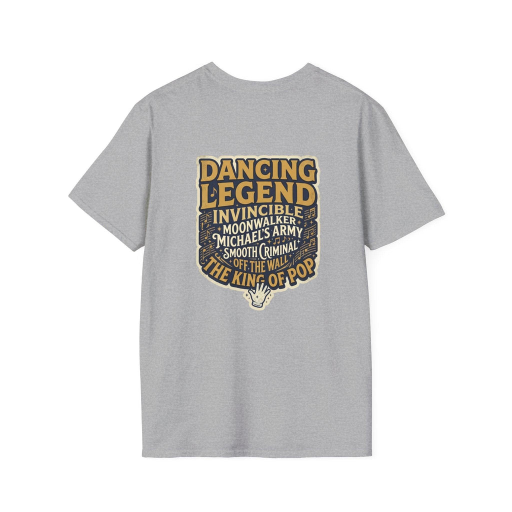 Dancing Legend T-Shirt — "The King of Pop" Retro Michael Tribute.