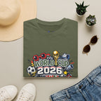 football  T-Shirt — FIFA Fan Soccer Tee