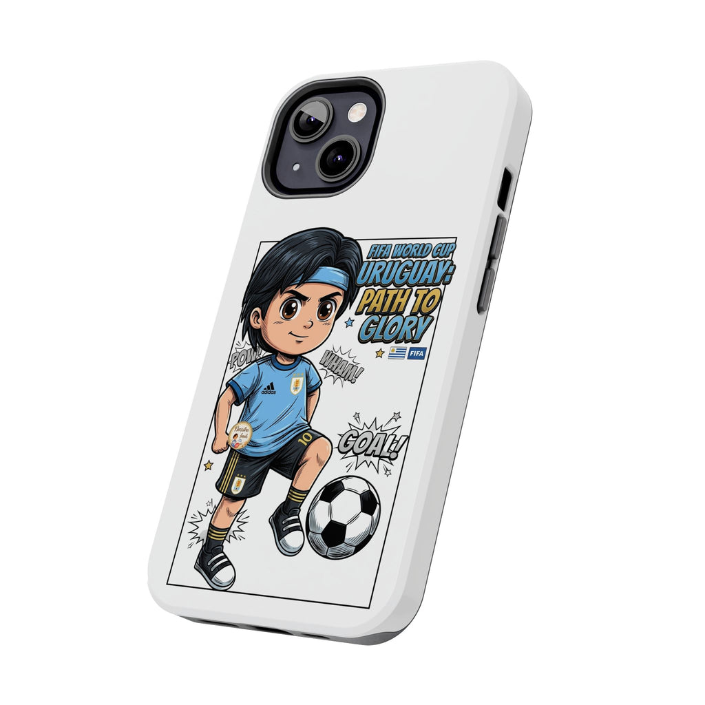 Uruguay Soccer Phone Case — Path to Glory "Goal!" Design