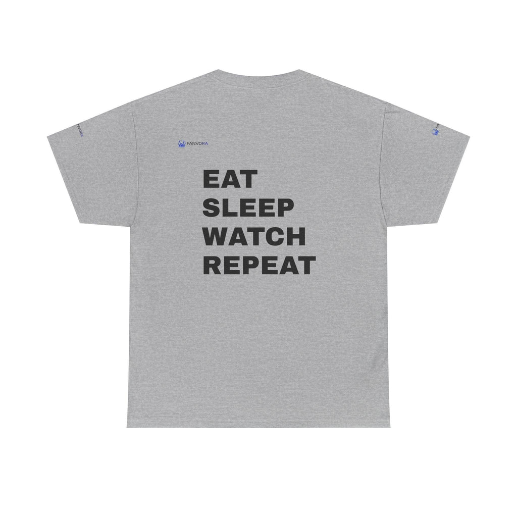 World Cup 2026 Energy Soccer Tee — "EAT SLEEP WATCH REPEAT" Fans Inspired.