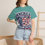 America Turns 250 T-Shirt – "Freedom Looks Good For Its Age" Patriotic 4th of July Tee