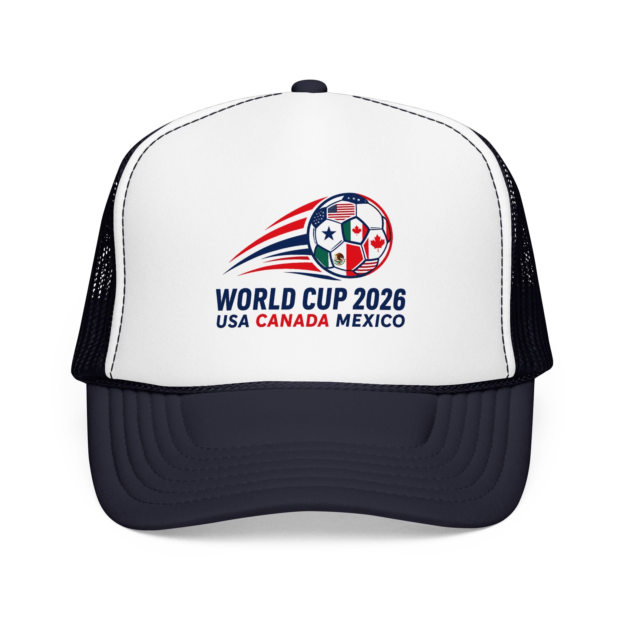 Soccer Cup 2026 Trucker Hat — USA Canada Mexico Soccer Cap