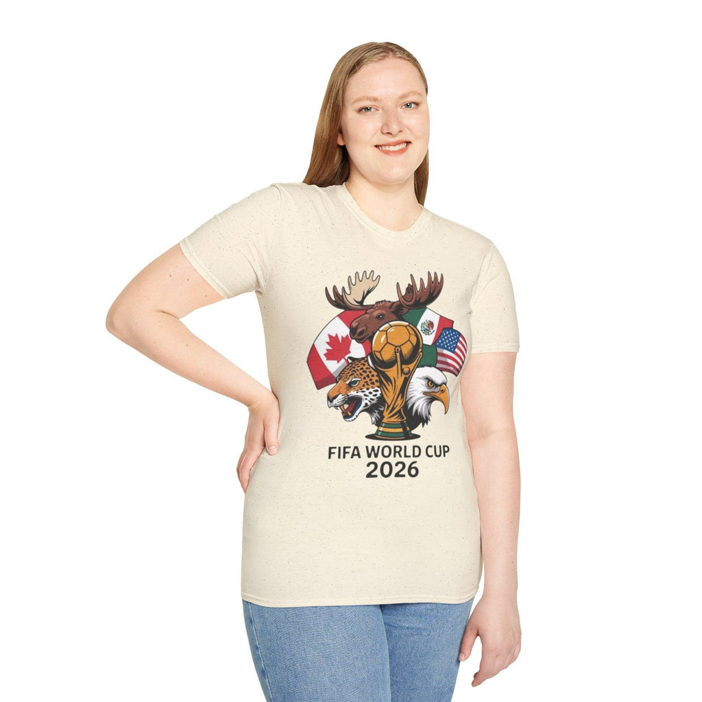 World Cup 2026 T-Shirt – USA, Canada & Mexico Soccer.