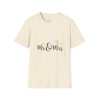 Mr & Mrs Wedding T‑Shirt — Bridal Rings Engagement Tee