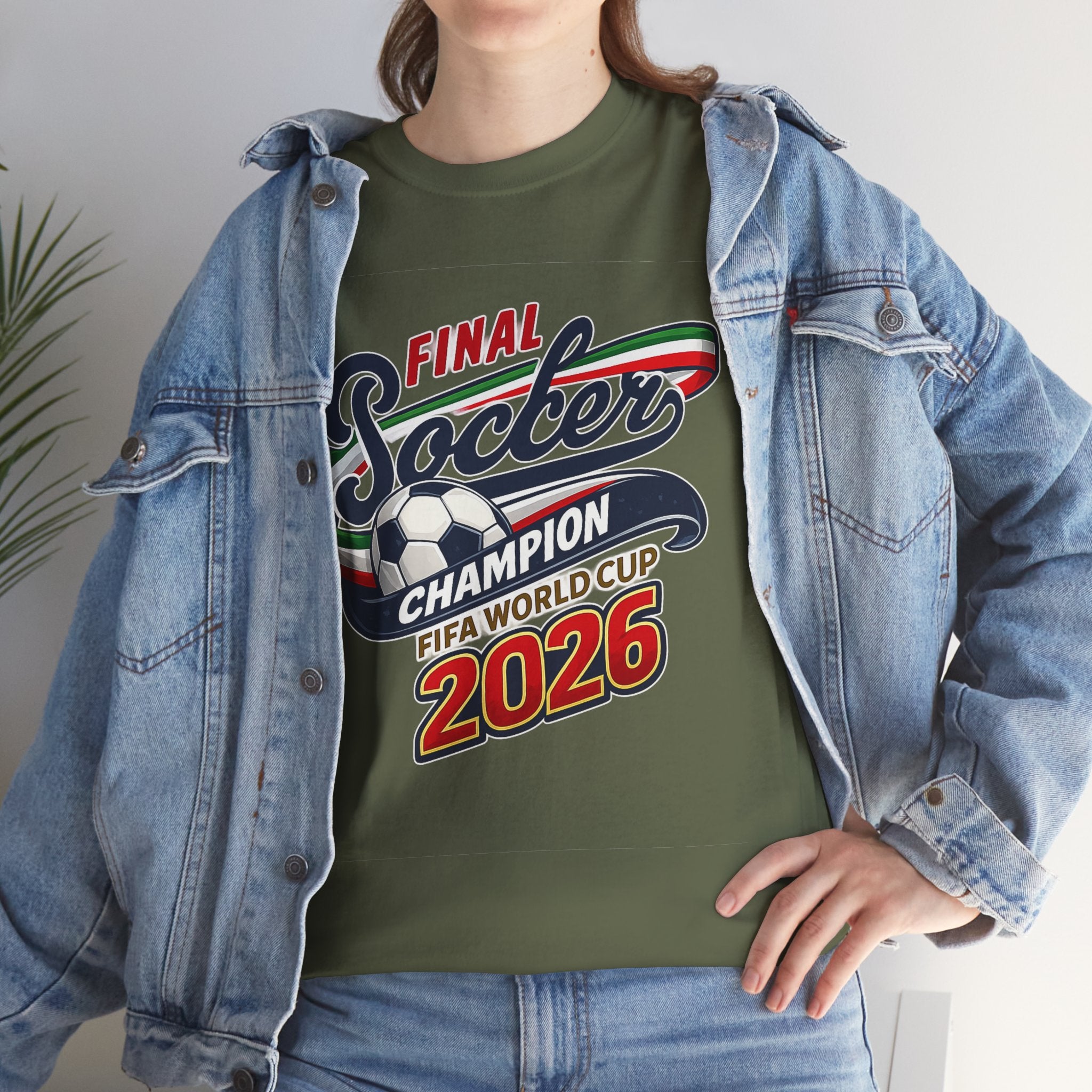 2026 Soccer  Champion Tee - Final Soccer Graphic Shirt