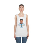 "I am Here to Stay" Argentina Soccer Star Tank Top — Jersey Portrait World Cup 2026.