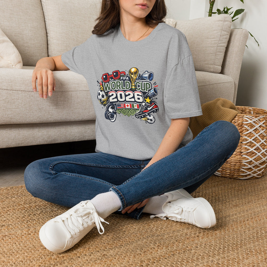 football  T-Shirt — FIFA Fan Soccer Tee