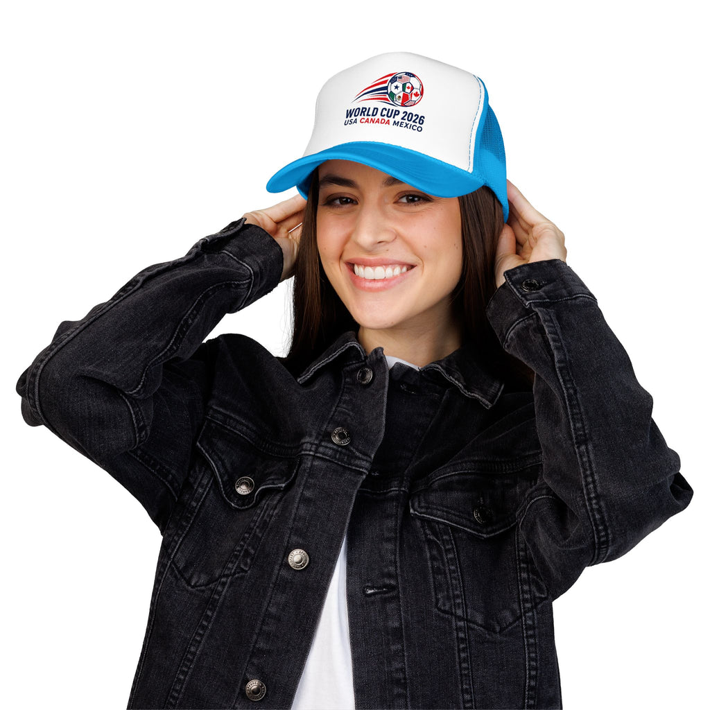Soccer Cup 2026 Trucker Hat — USA Canada Mexico Soccer Cap