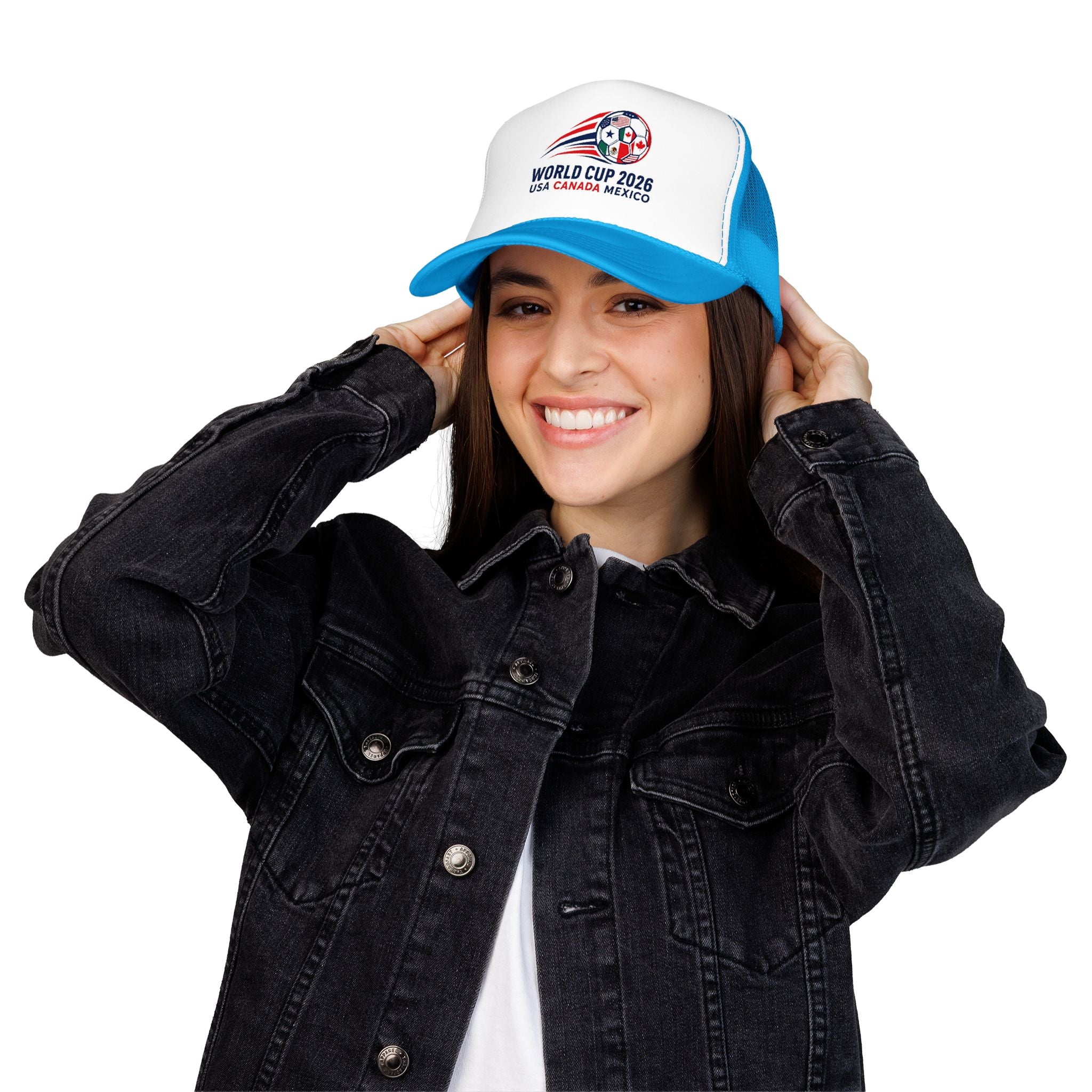 Soccer Cup 2026 Trucker Hat — USA Canada Mexico Soccer Cap