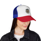 Vintage 'We Are 26' Badge Trucker Cap - World Cup 2026 Fan version.