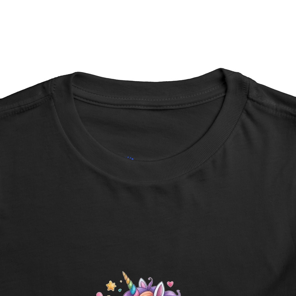 4th Birthday Unicorn Toddler Tee — "Birthday Girl"