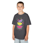 Kids T-Shirt — Cute Stacked Watermelon Illustration with "Sweet Things" Text