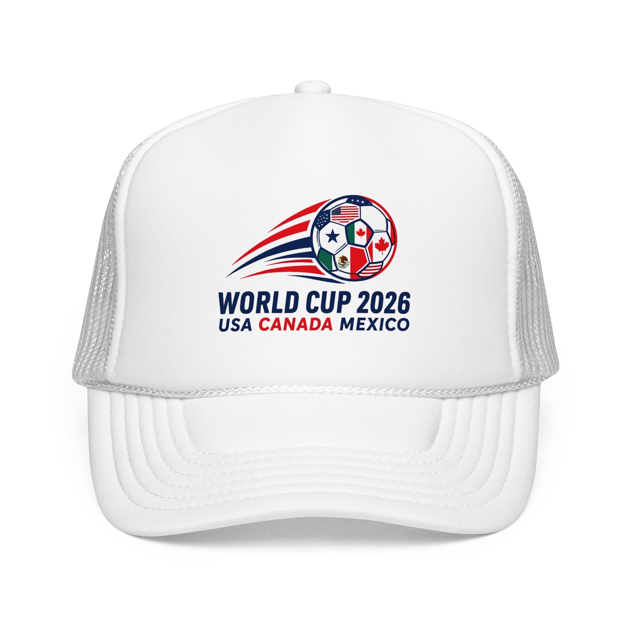 Soccer Cup 2026 Trucker Hat — USA Canada Mexico Soccer Cap