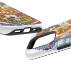Soccer Magnetic Impact-Resistant Phone Case — FIFA Trophy Design