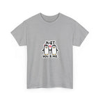 Just You & Me Penguin Tee — Cute Couples Graphic T-Shirt