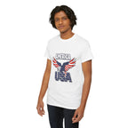 USA Eagle T-Shirt – America Patriotic Graphic Tee for 4th of July