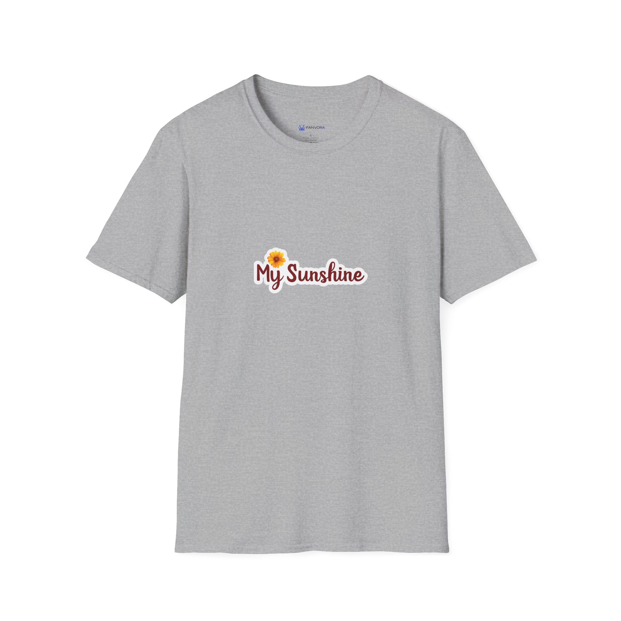 T-Shirt — "My Sunshine" Floral Pocket Logo Tee