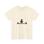 CrossFit Weightlifter T-Shirt — Barbell Silhouette Gym Tee