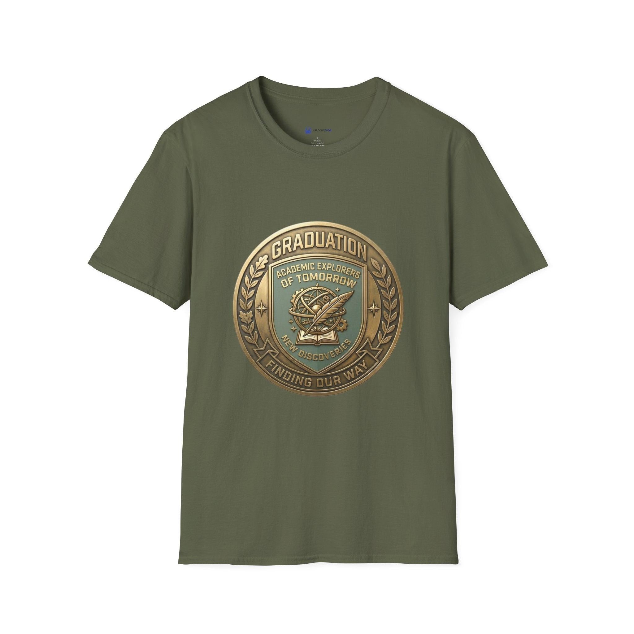 Graduation Day T-Shirt — "Proud Bro" Back Graphic.
