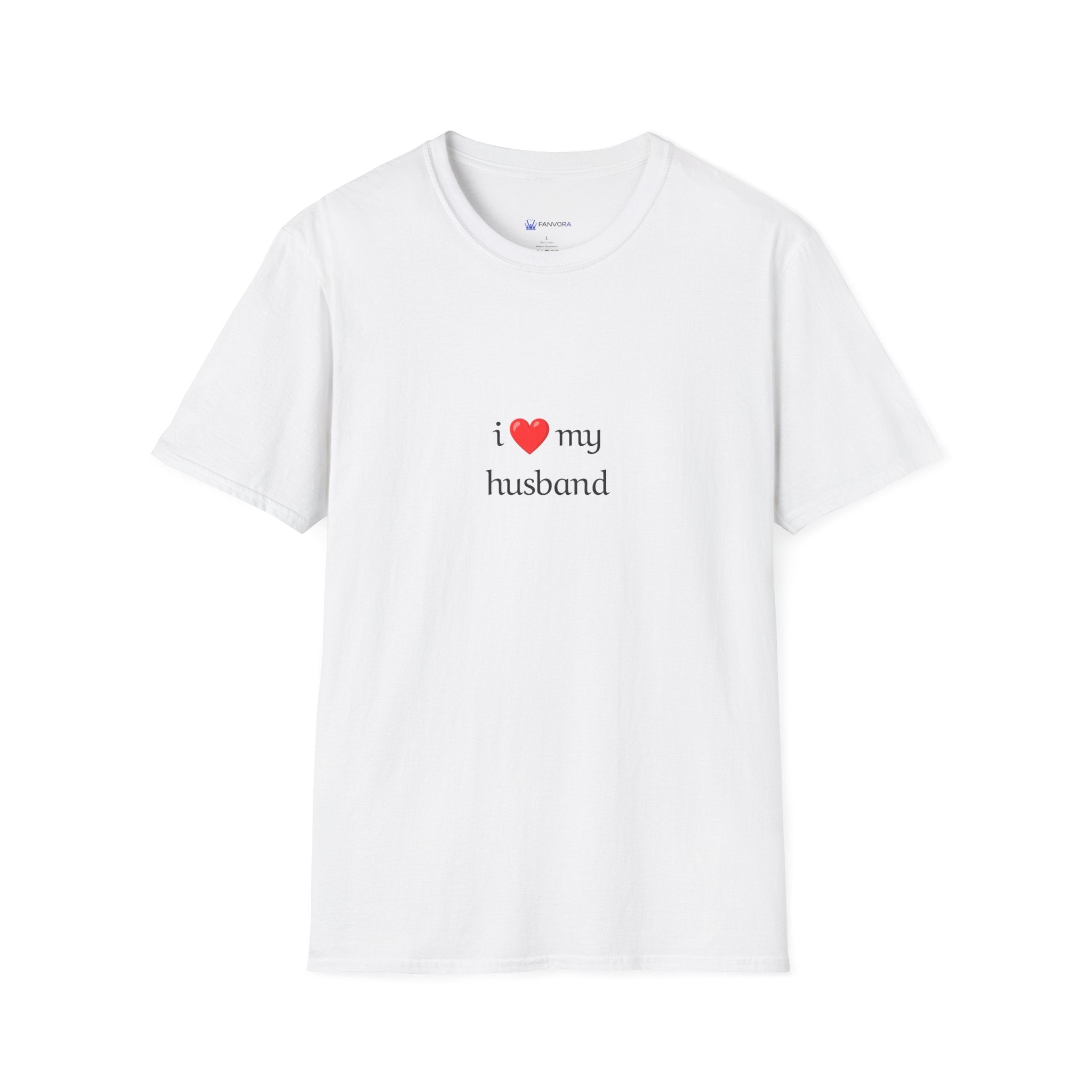 I  My Husband T-Shirt — Cute Romantic Tee for Wives, Anniversary & Valentine's Gift