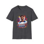 England Lagend Portrait T-Shirt — Color Splash Football Fan Tee
