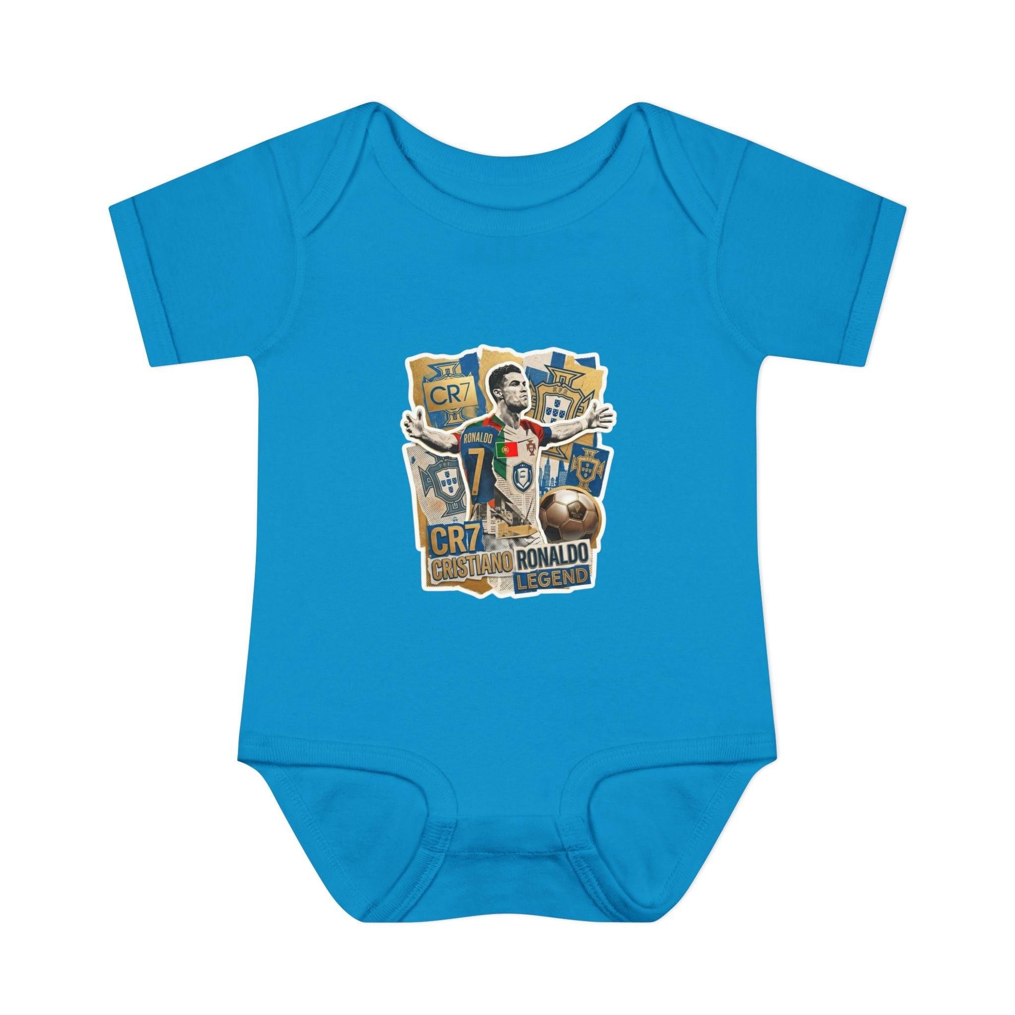 CR7 Fan Inspired Baby Bodysuit — World Cup 2026 Infant One-Piece.