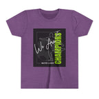 Youth Tee — "We Are Champions" Soccer Champion Graphic Shirt