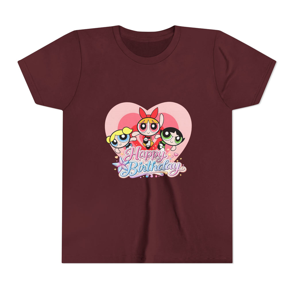 Powerpuff Girls "Happy Birthday" Youth Tee