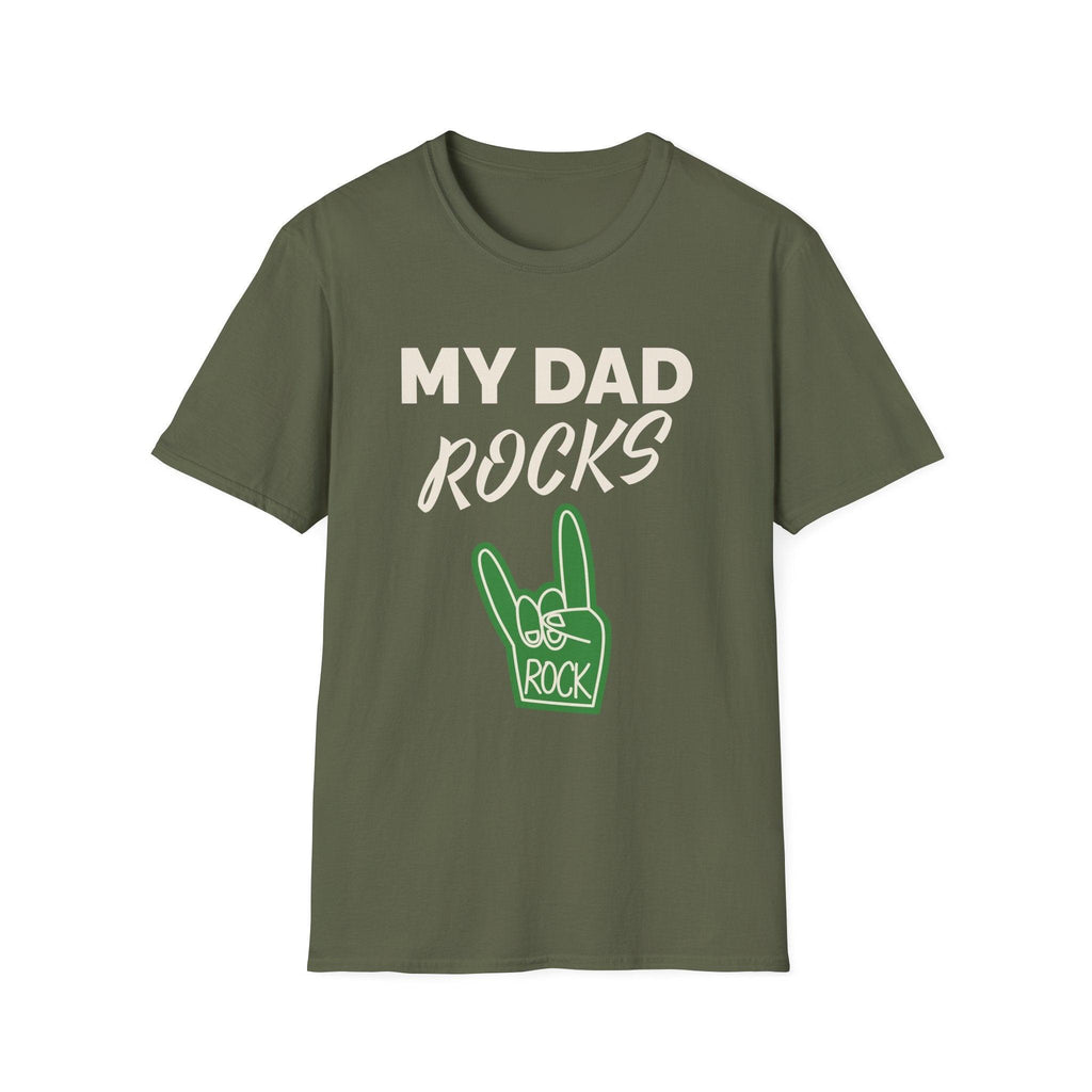 Dad concert style graphic t-shirt