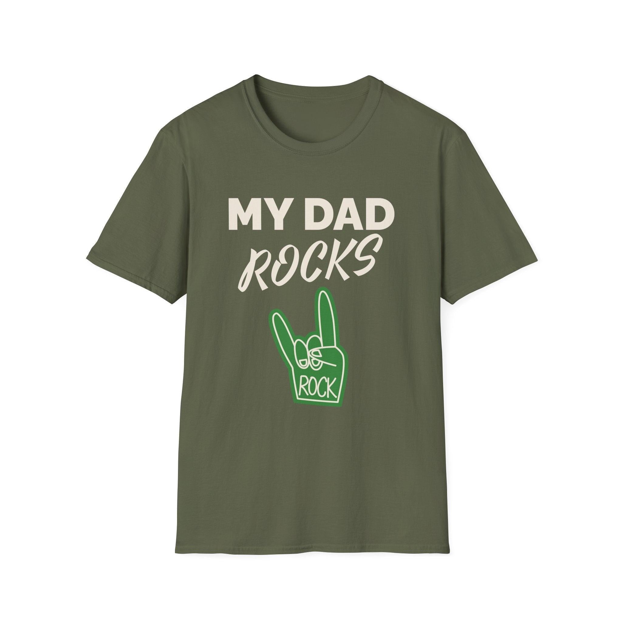 Dad concert style graphic t-shirt