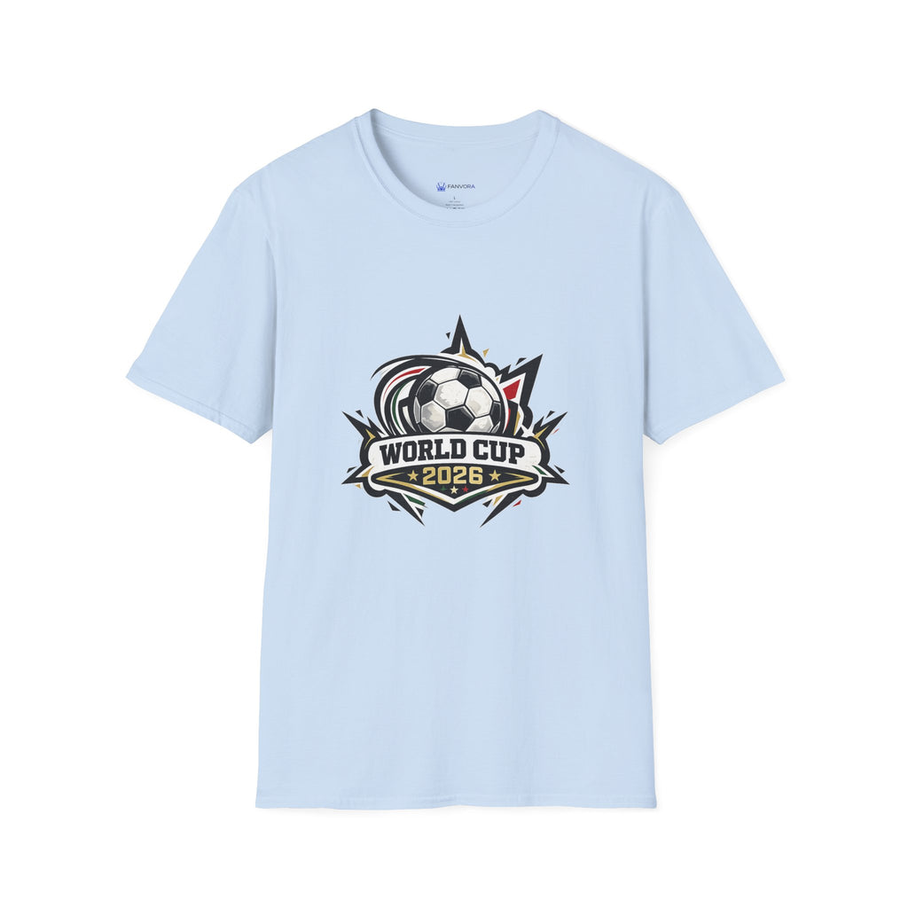 Soccer Cup 2026 Soccer T-Shirt — Retro Emblem Football Tee