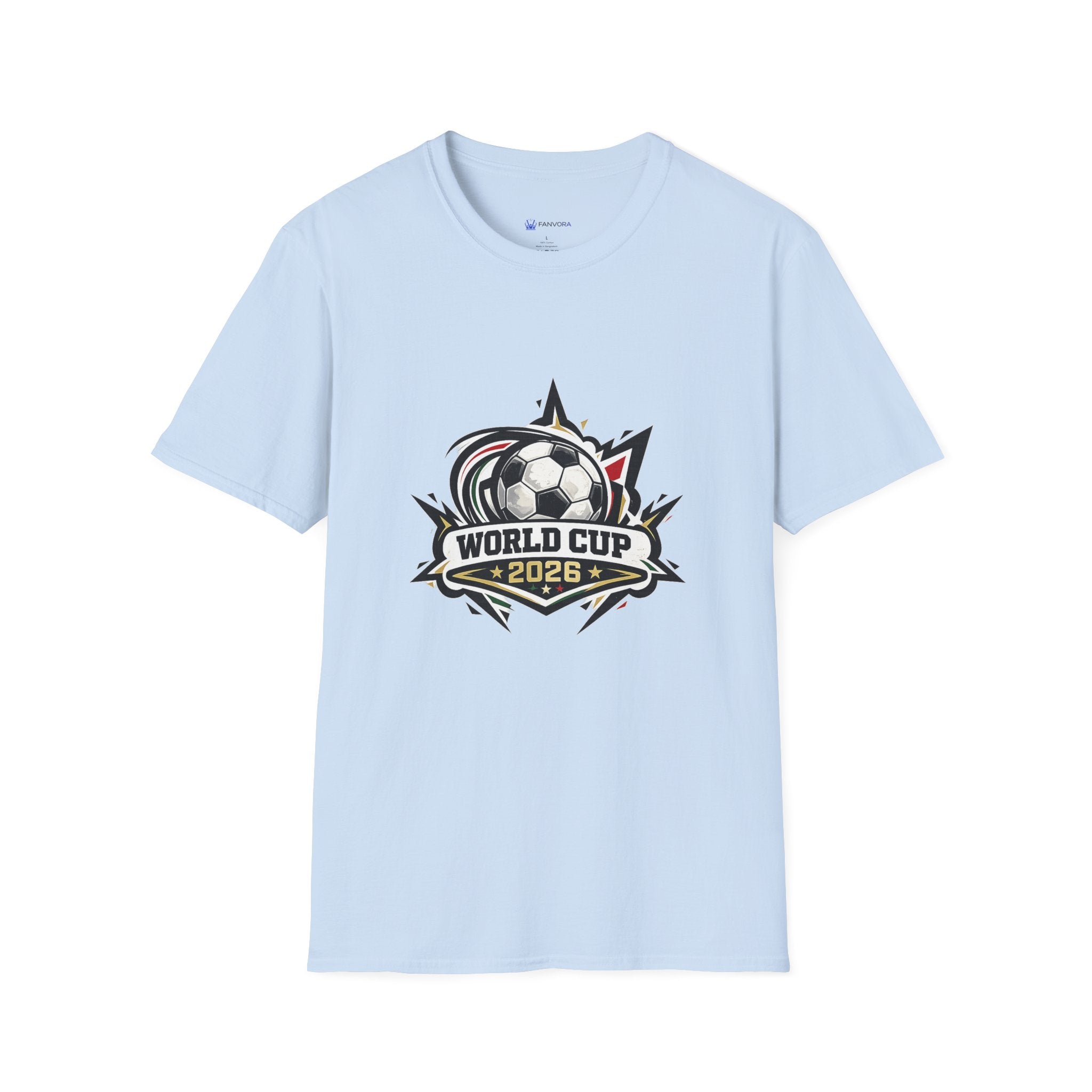 Soccer Cup 2026 Soccer T-Shirt — Retro Emblem Football Tee