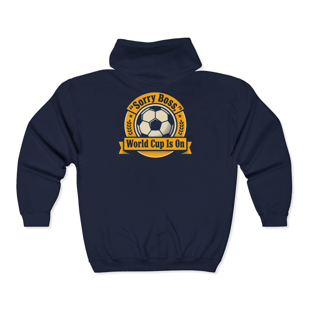 Soccer World Cup 2026 France Rising Talent Zip Hoodie – "Sorry Boss, World Cup Is On".