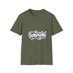 Survivor Graphic T-Shirt — Bold Grunge Logo Tee for Cancer, Trauma & Recovery Awareness