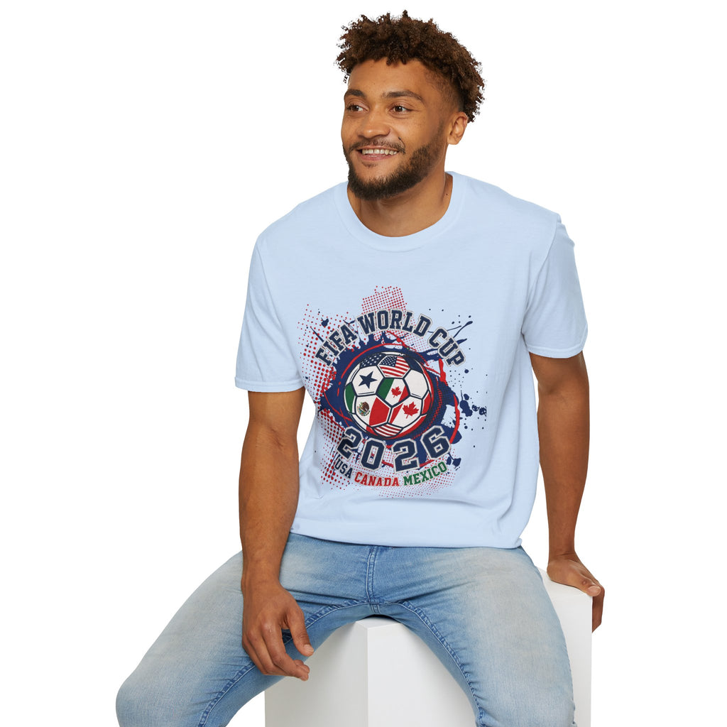 Soccer cup 2026 Tee — USA Canada Mexico Championship Design
