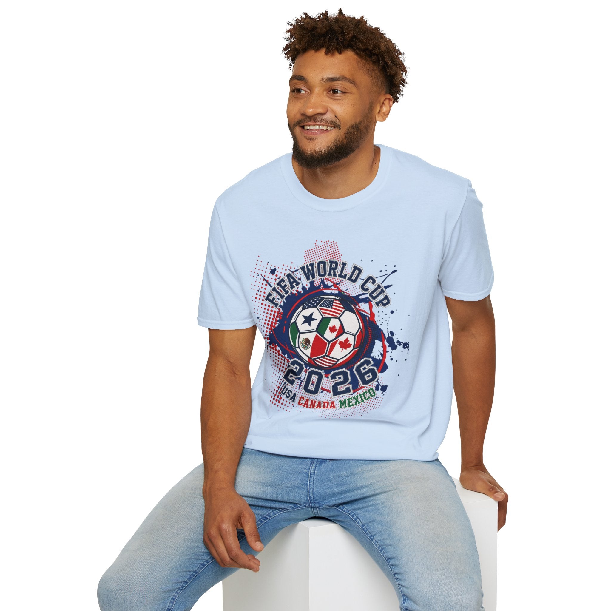 Soccer cup 2026 Tee — USA Canada Mexico Championship Design