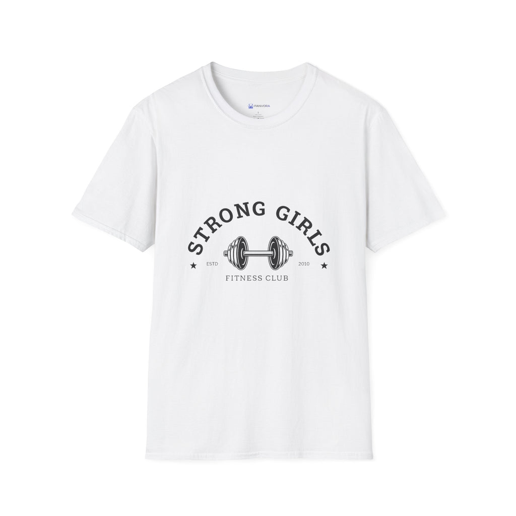 Strong Girls T-Shirt — Fitness Club Barbell Tee