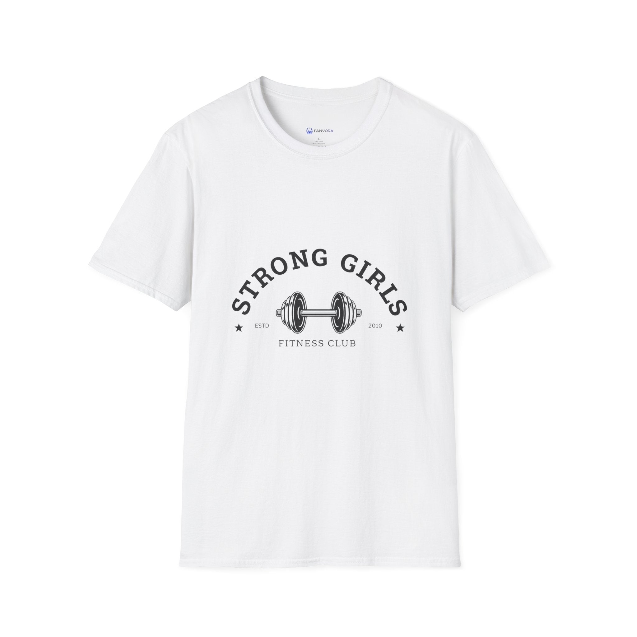 Strong Girls T-Shirt — Fitness Club Barbell Tee