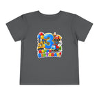 Toddler Birthday Tee — "3" Race Car Happy Birthday Shirt