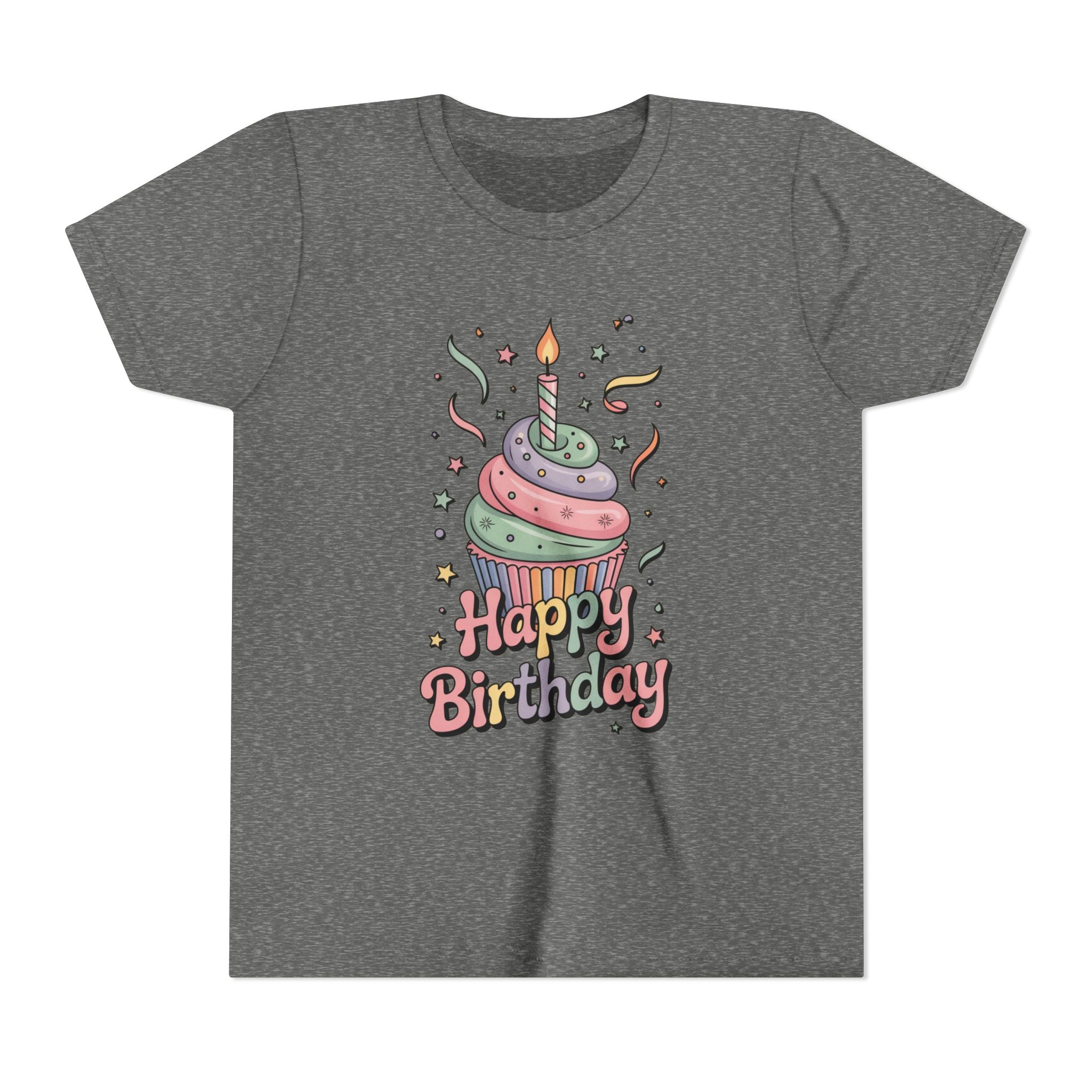 Kids "Happy Birthday" Cupcake Tee