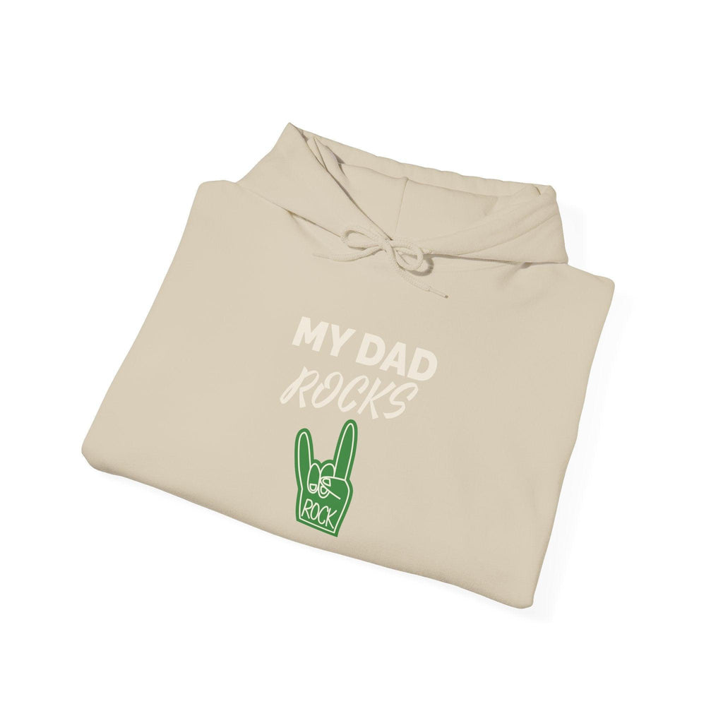 Dad Hoodie — “Hi Hungry, I’m Dad” Funny Father’s Day Pullover.