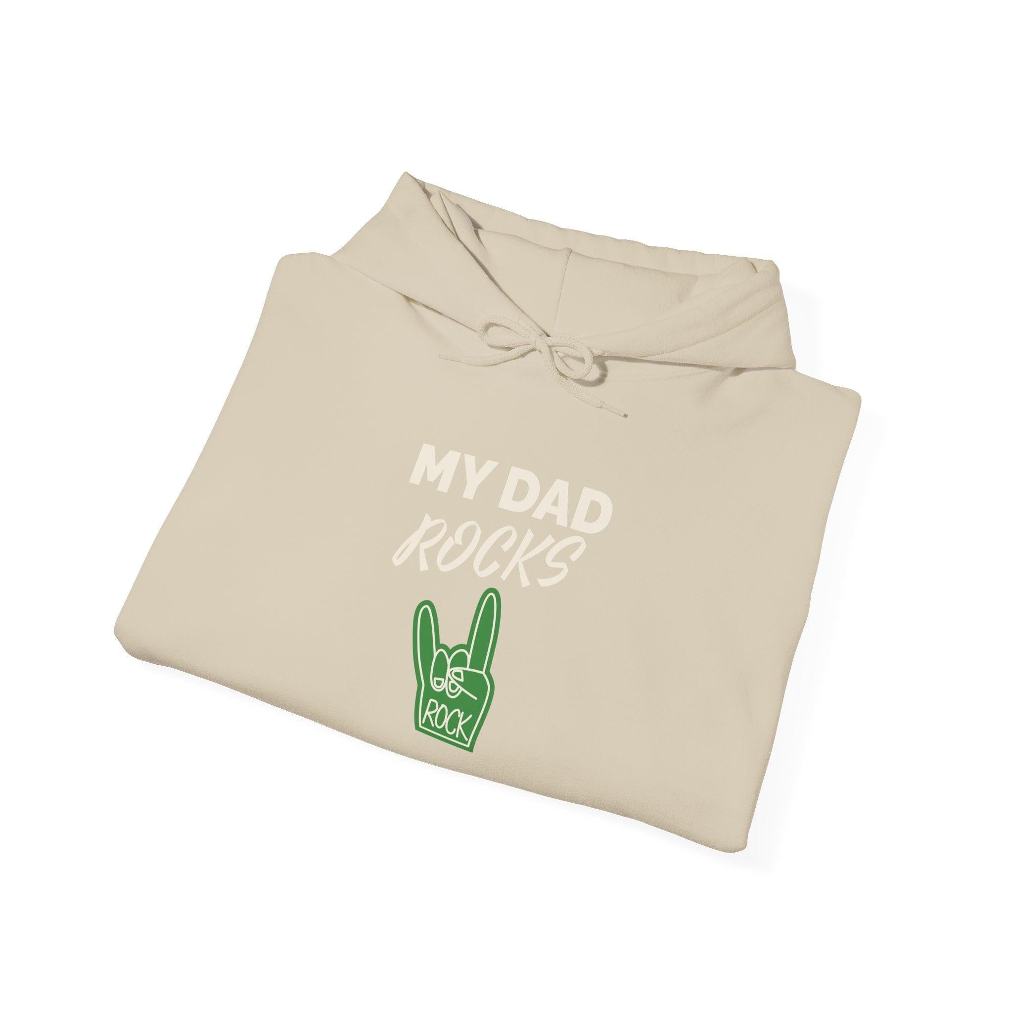 Dad Hoodie — “Hi Hungry, I’m Dad” Funny Father’s Day Pullover.