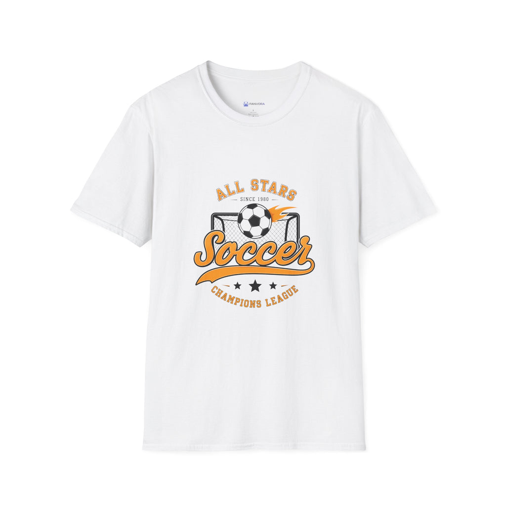 Soccer All Stars T-Shirt — Vintage Goal & Ball Sports Tee