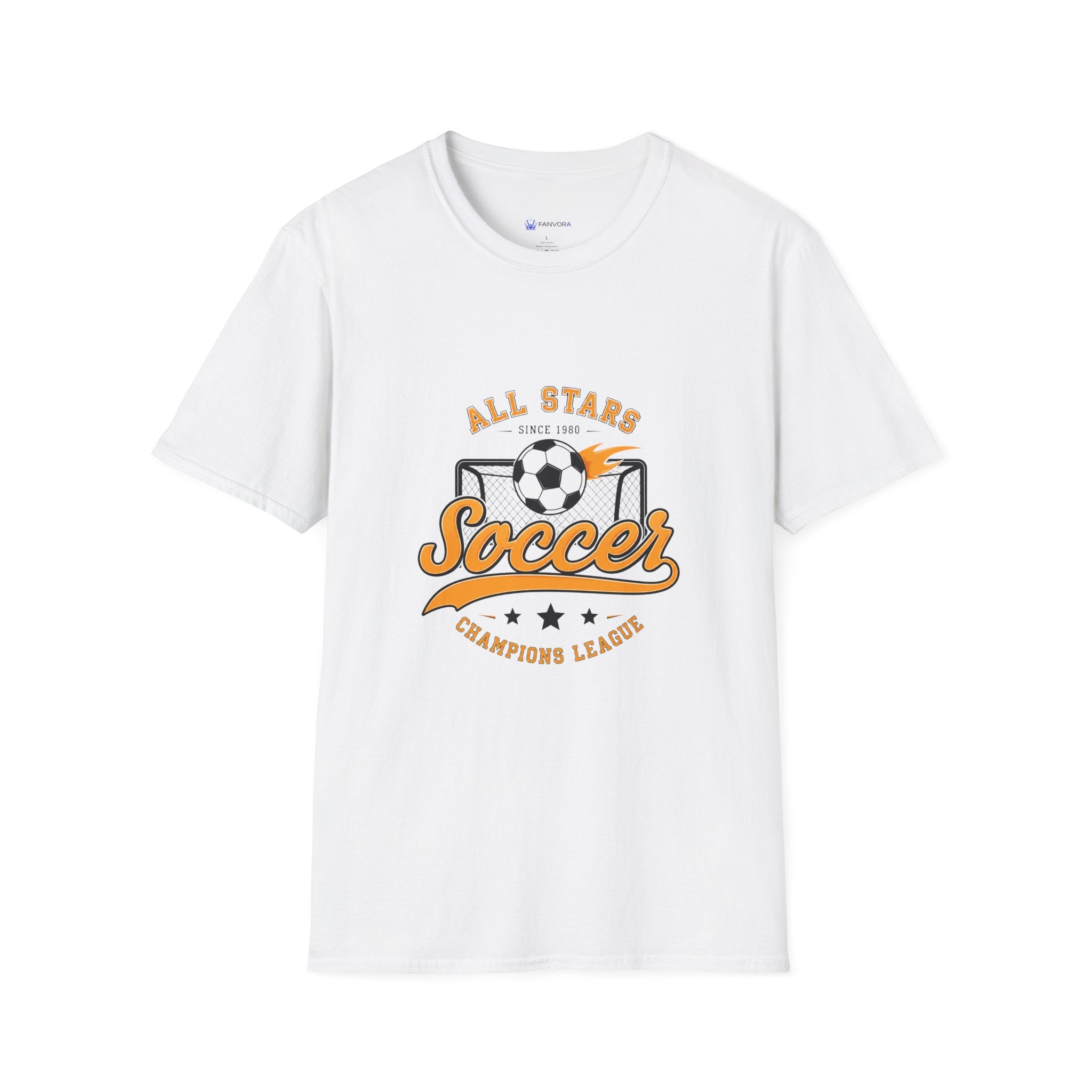Soccer All Stars T-Shirt — Vintage Goal & Ball Sports Tee