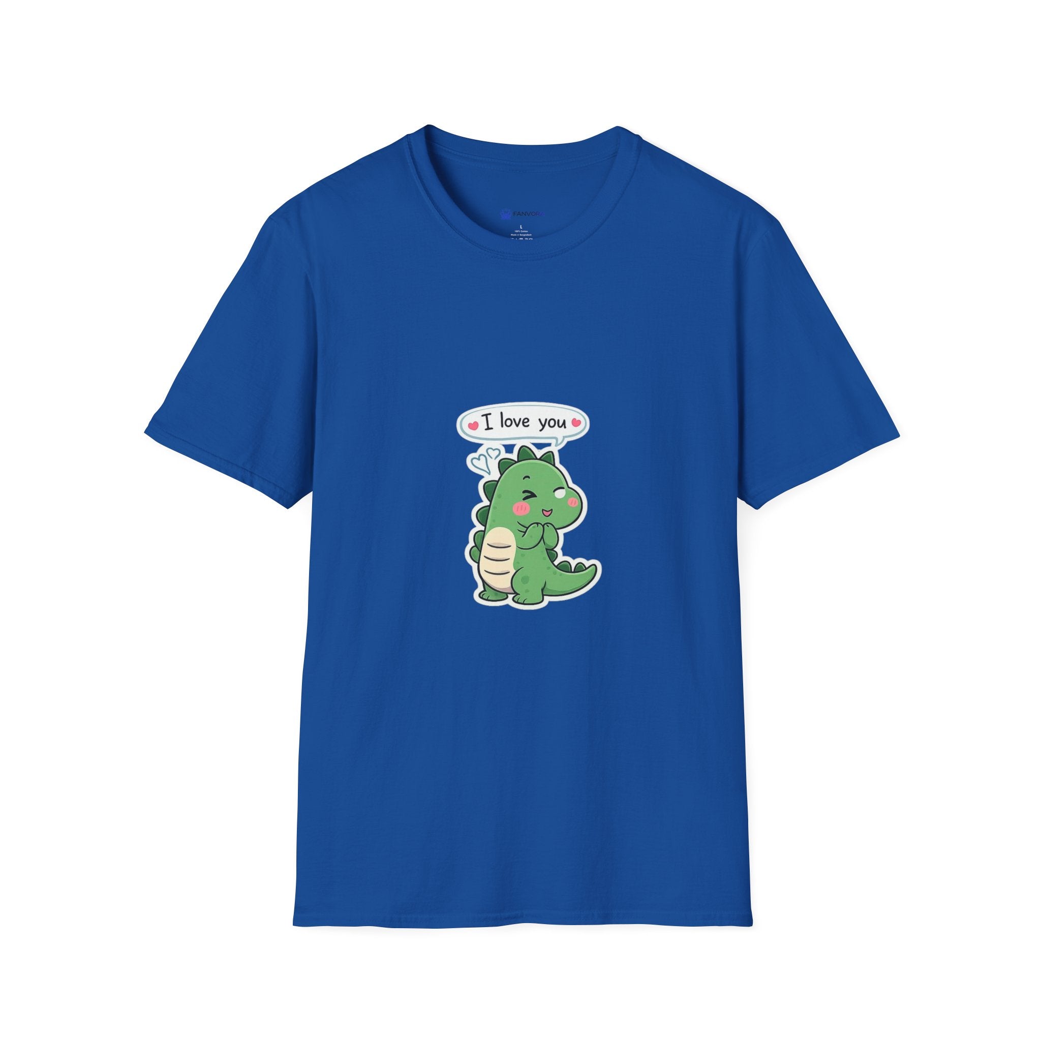 Cute Dinosaur 'I Love You' T-Shirt — Cute Kawaii Dino Graphic Tee